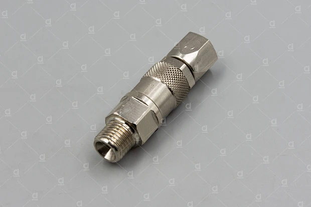 Поворотное соединение, вертлюг прямой 1/4" NPT (M) - 1/4" NPS (F) [099-010]